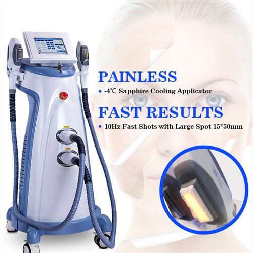 Mesin Laser Pembuangan Rambut Multifungsi Ipl Elight Ipl Super