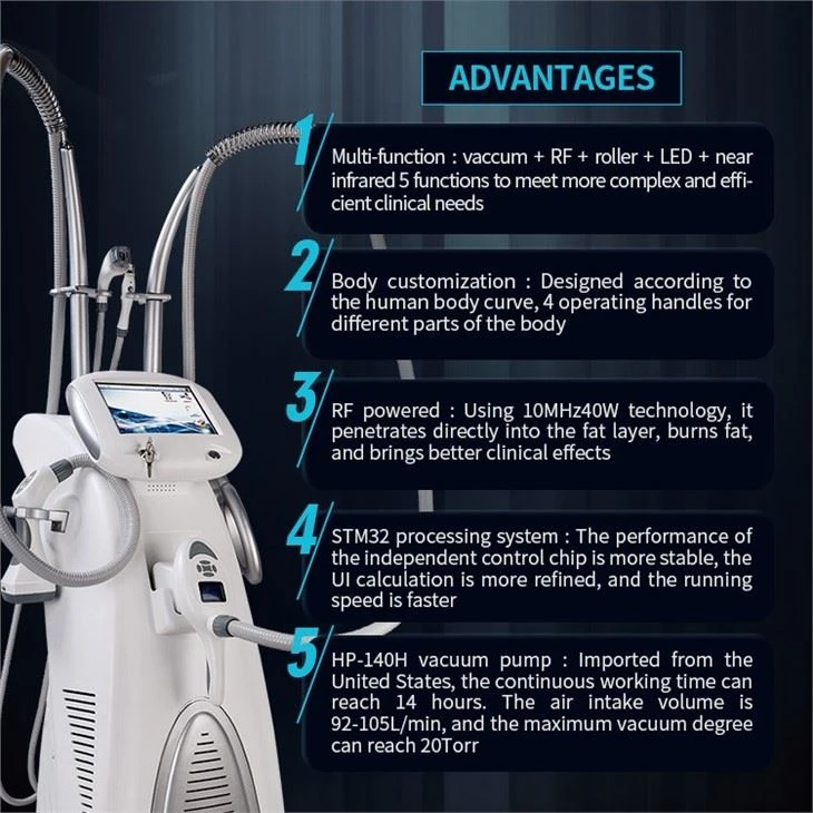 Cellulite Fat Reduction Machine 5 Technologies