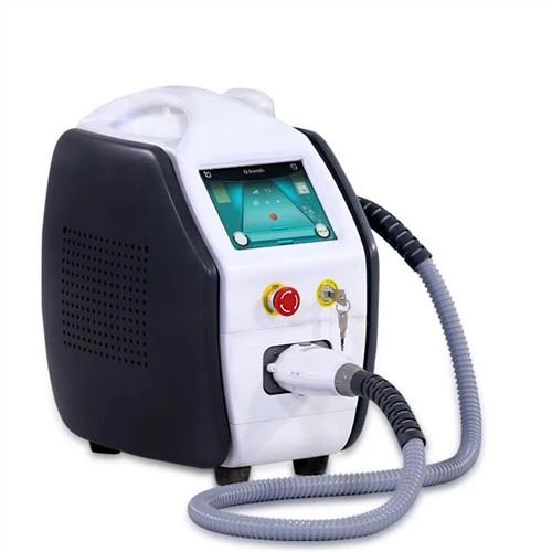 Mesin Penyingkiran Tatu Pelapik Kening Laser 1064nm 532nm Q Nd Yag Mudah Alih