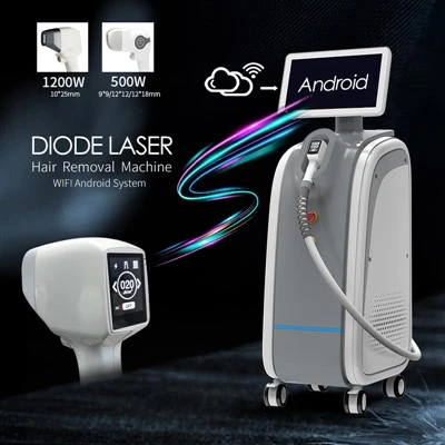 Convininet Dan Kecil Mudah Alih 808nm Diode Laser Mesin Dengan Pensijilan Perubatan CE
